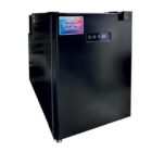 Black 12v 50 litre DC- camper van compressor fridge powered by Samsung-1